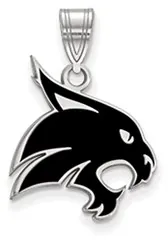 Texas State University Bobcats official logo jewelry by LogoArt