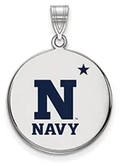 United States Naval Academy Midshipmen official logo jewelry by LogoArt